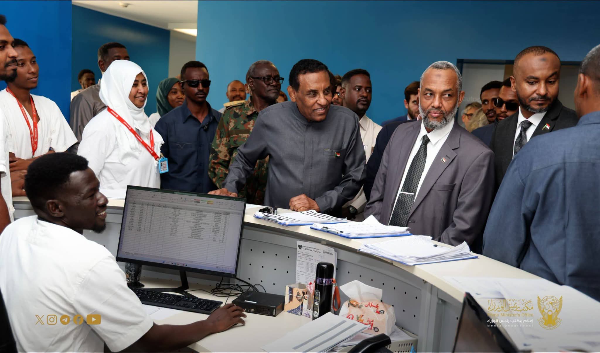 السودان – “ميرور نيوز”: *رئيس الوزراء يجري زيارة تفقدية لمركز السلام لجراحة القلب بسوبا*